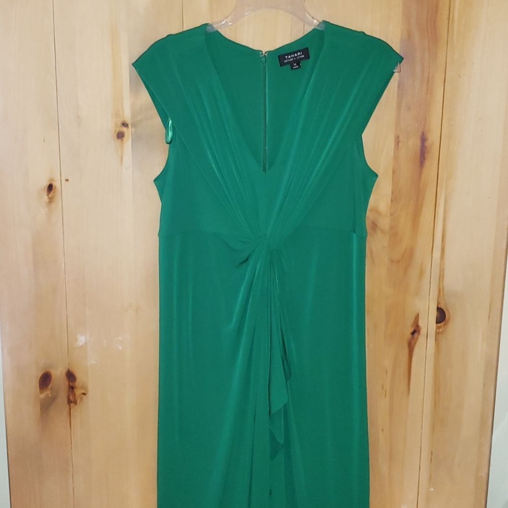 Tahari Cap Sleeve Dress.